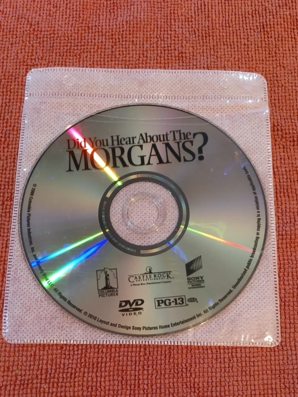 2/$8 Did You Hear About The Morgans? DVD *NO CASE*